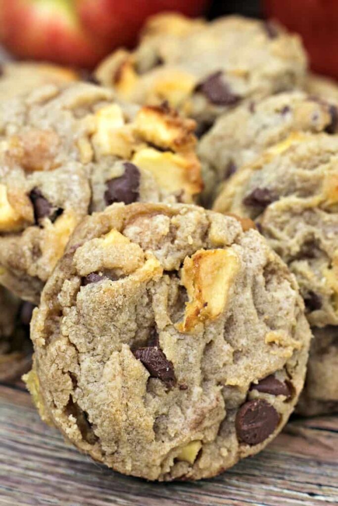 Apple Choco Chip Cookies Recipe