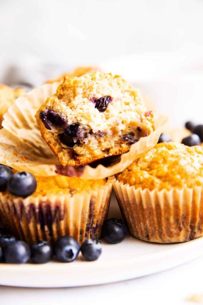 Oatmeal Blueberry Muffins
