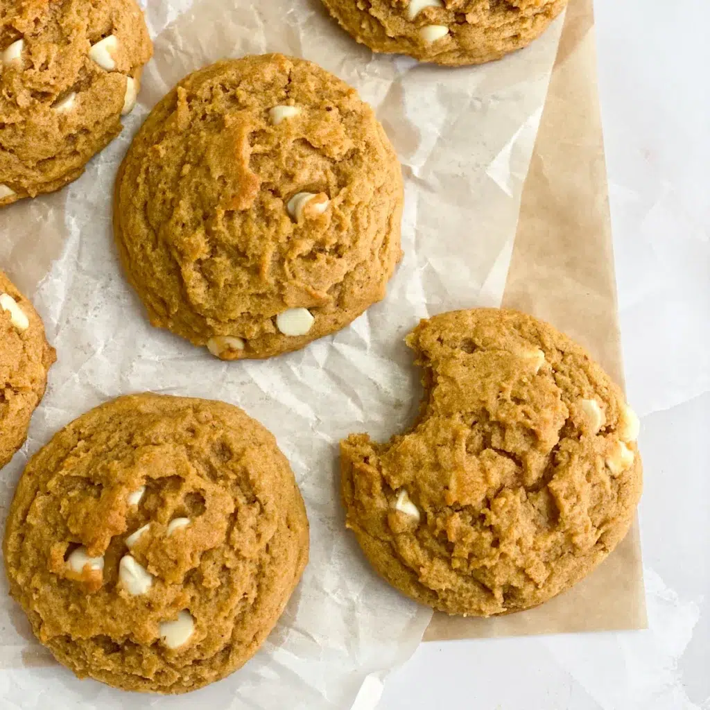 Pumpkin White Choco Cookies