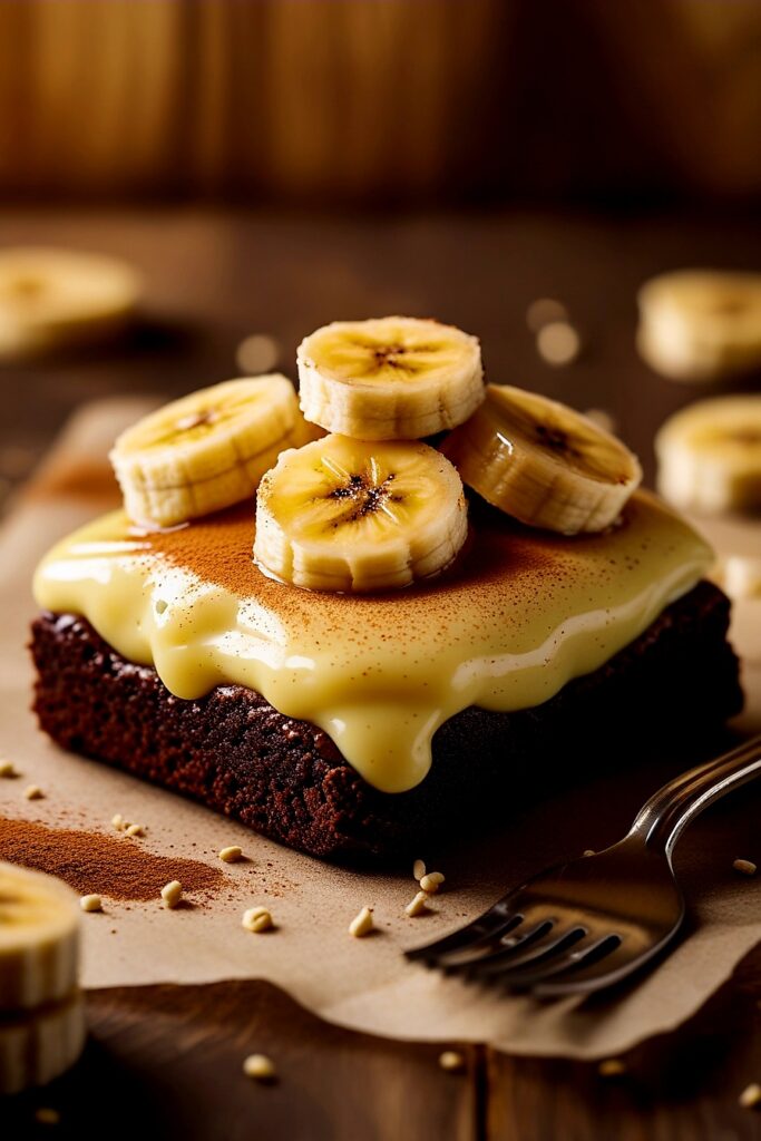 Banana Pudding Brownie