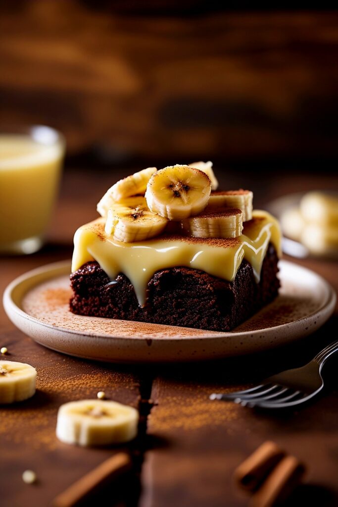 Banana Pudding Brownie