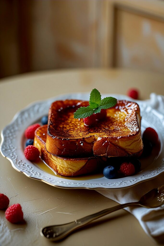 Overnight Crème Brûlée French Toast		
