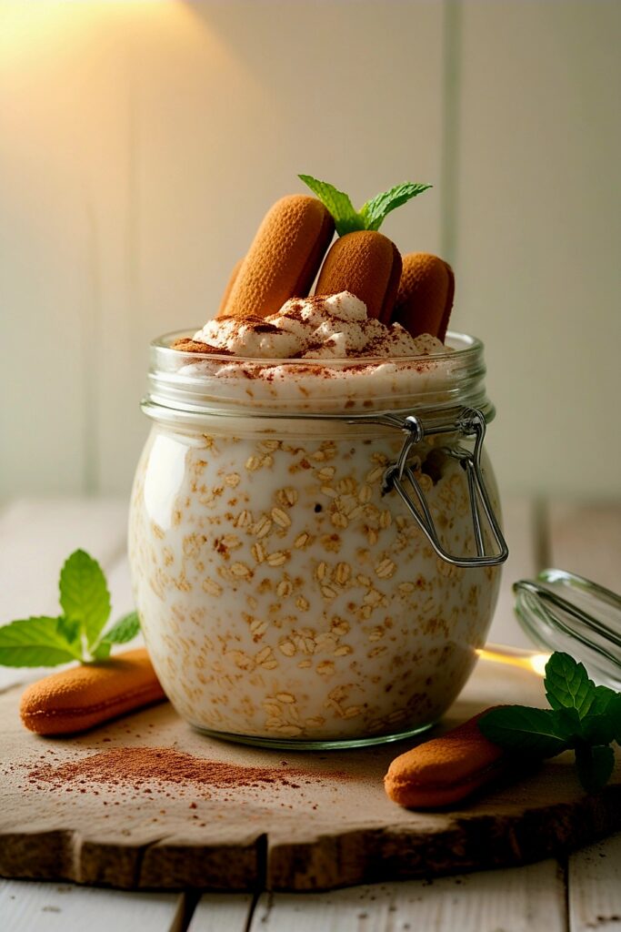 Tiramisu Overnight Oats
