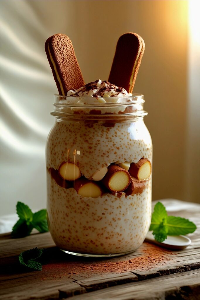 Tiramisu Overnight Oats
