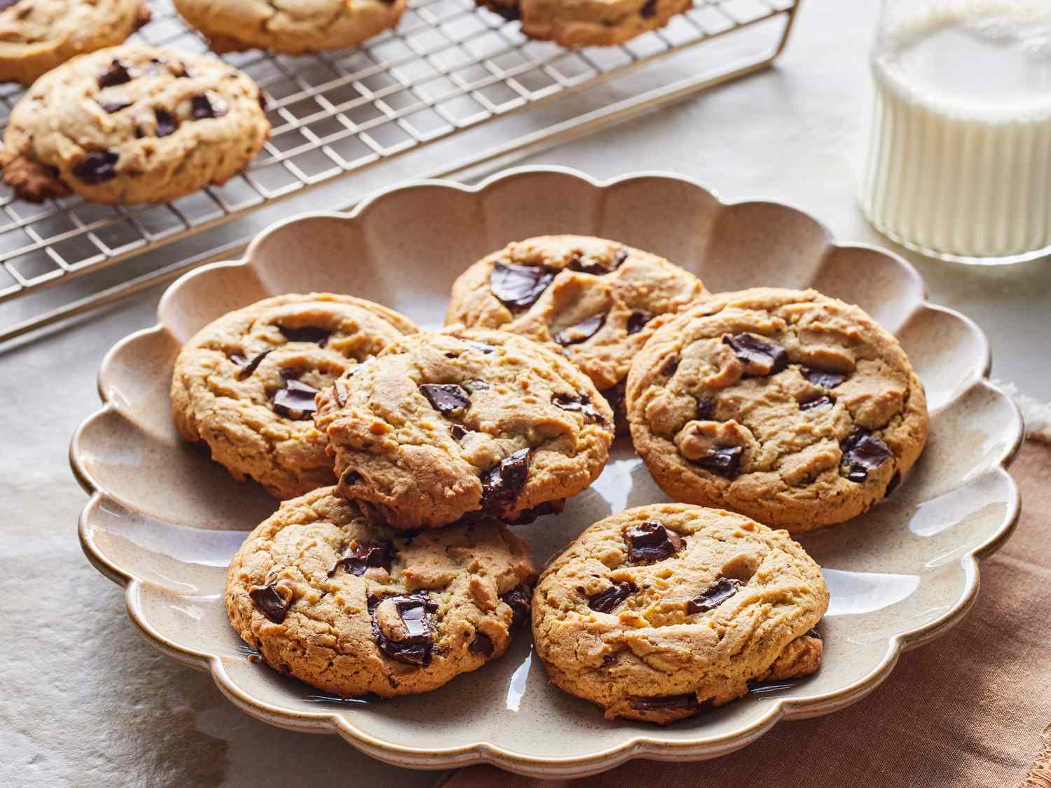 Peanut Butter Choco Chip Cookies