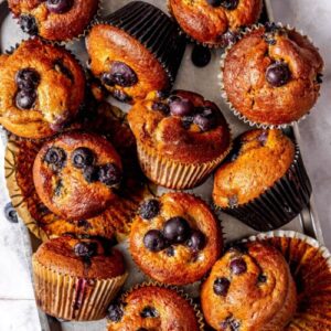 Protein Blueberry Muffins