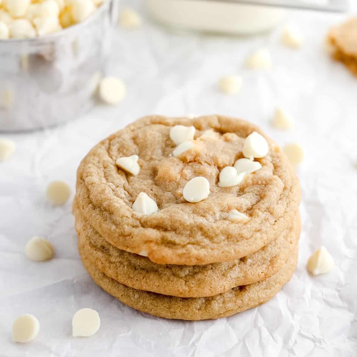 White Choco Chip Cookies