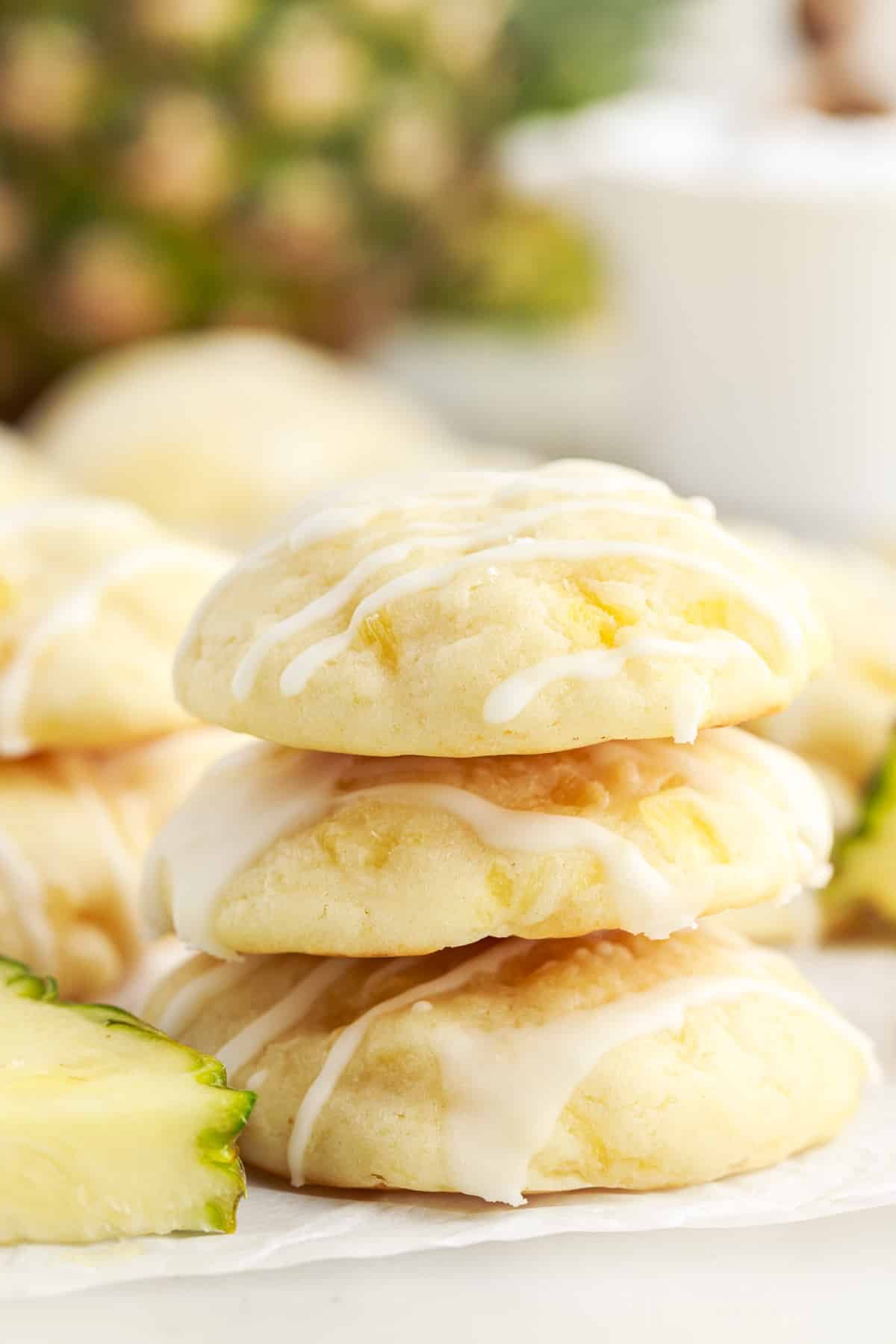 Pineapple Choco Chip Cookies