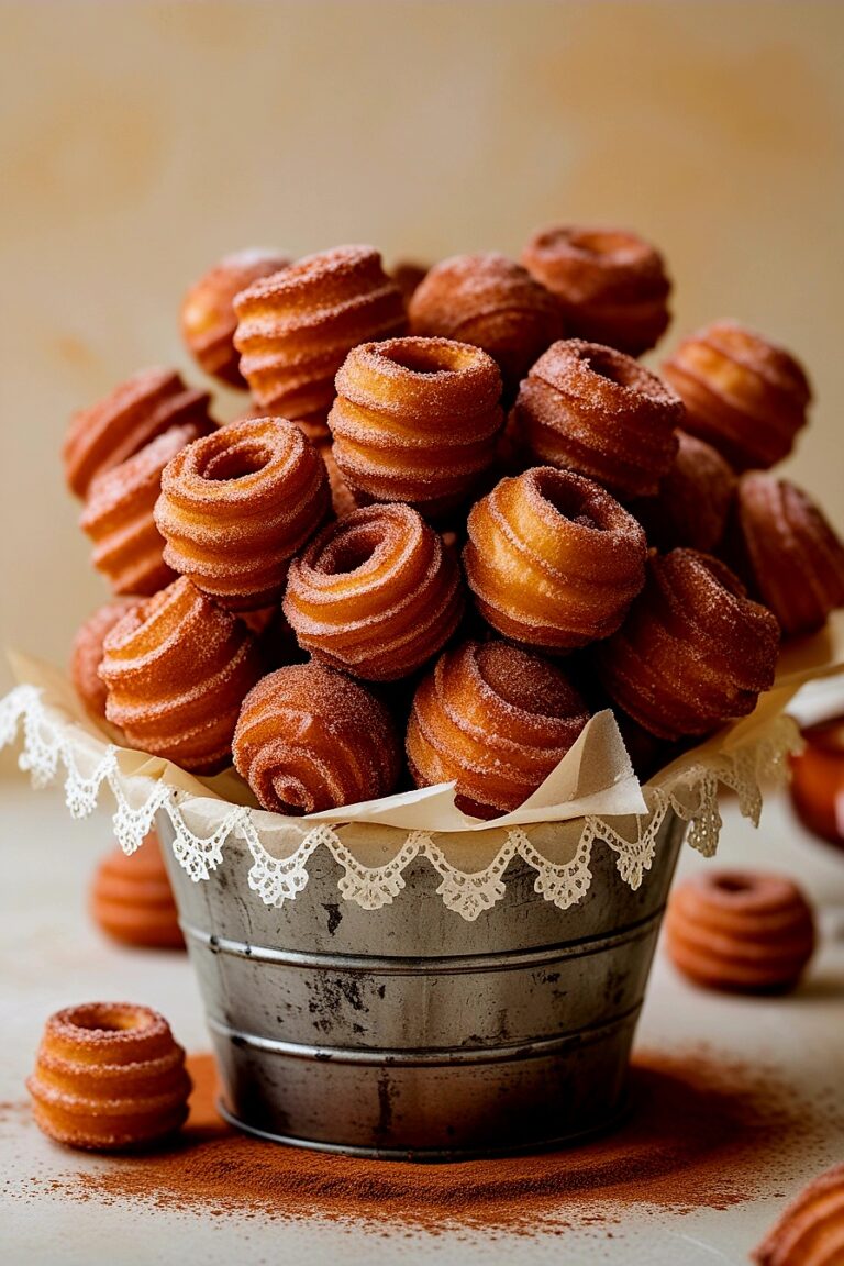 Churro Donut Holes – Cinnamon Sugar Bliss!