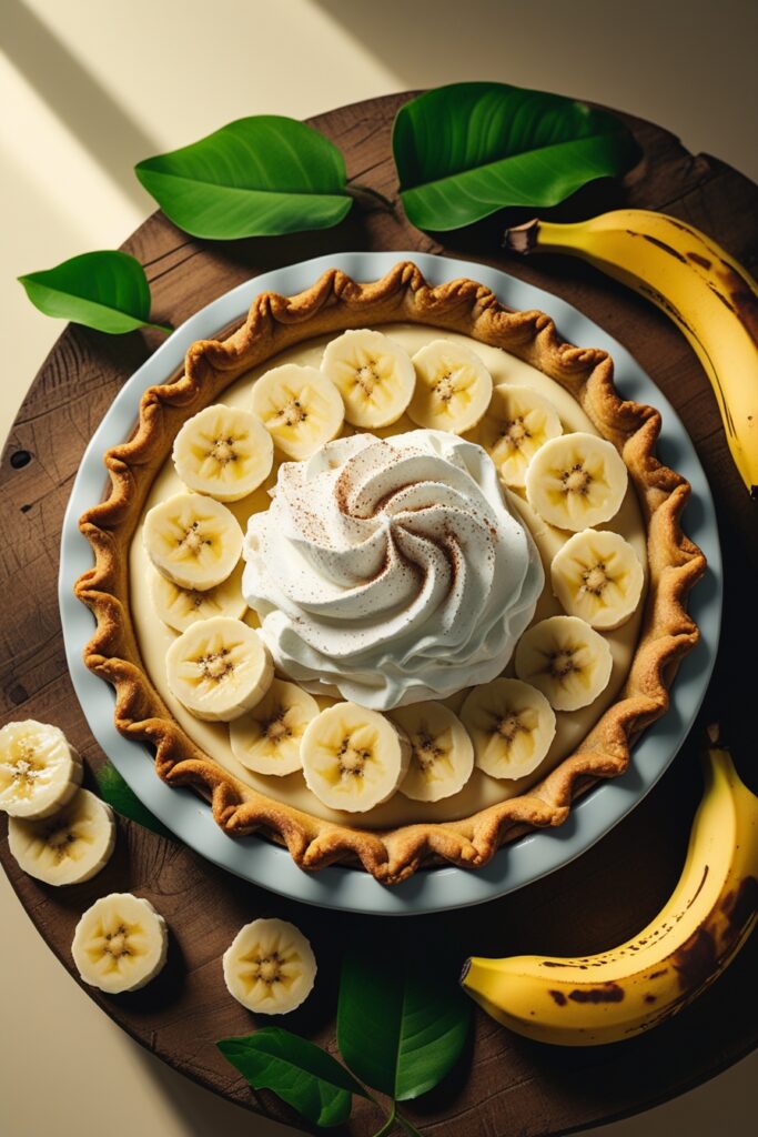 Vegan Banana Cream Pie