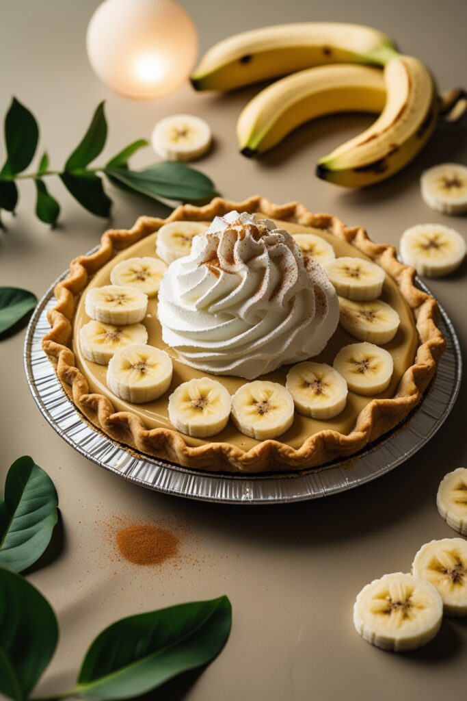 Vegan Banana Cream Pie