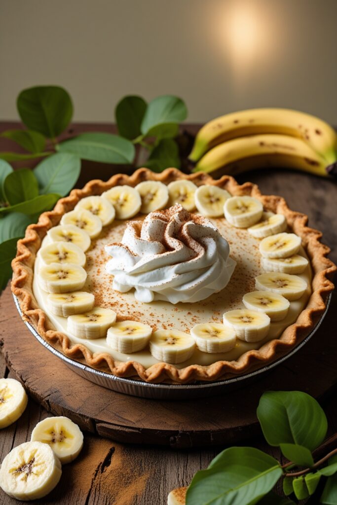 Vegan Banana Cream Pie