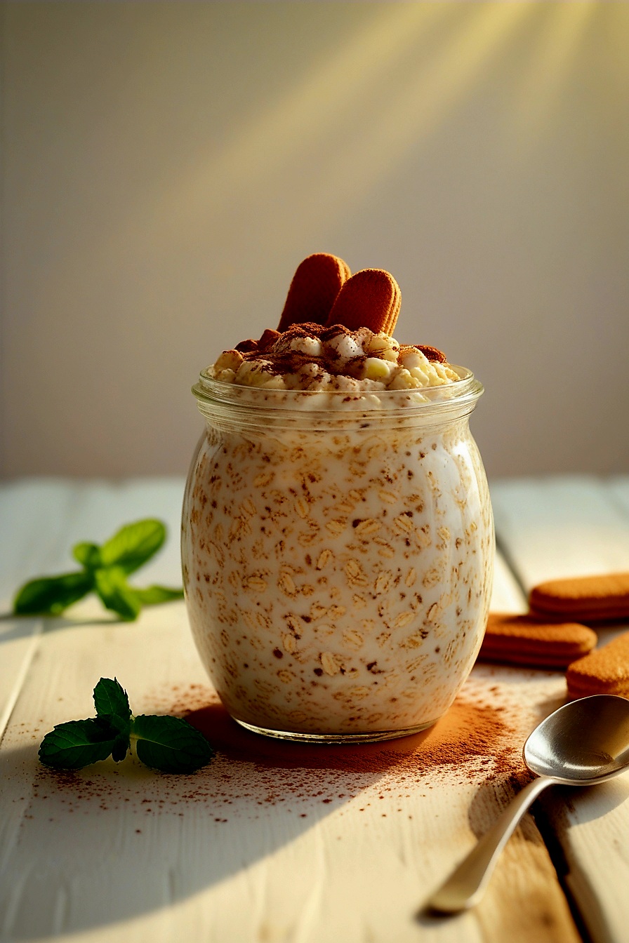 Tiramisu Overnight Oats